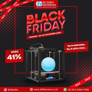 Original Creality Ender 5 Plus 3D Printer Versi Terbaru Autoleveling